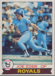 1979 Topps Baseball Cards      389     Joe Zdeb